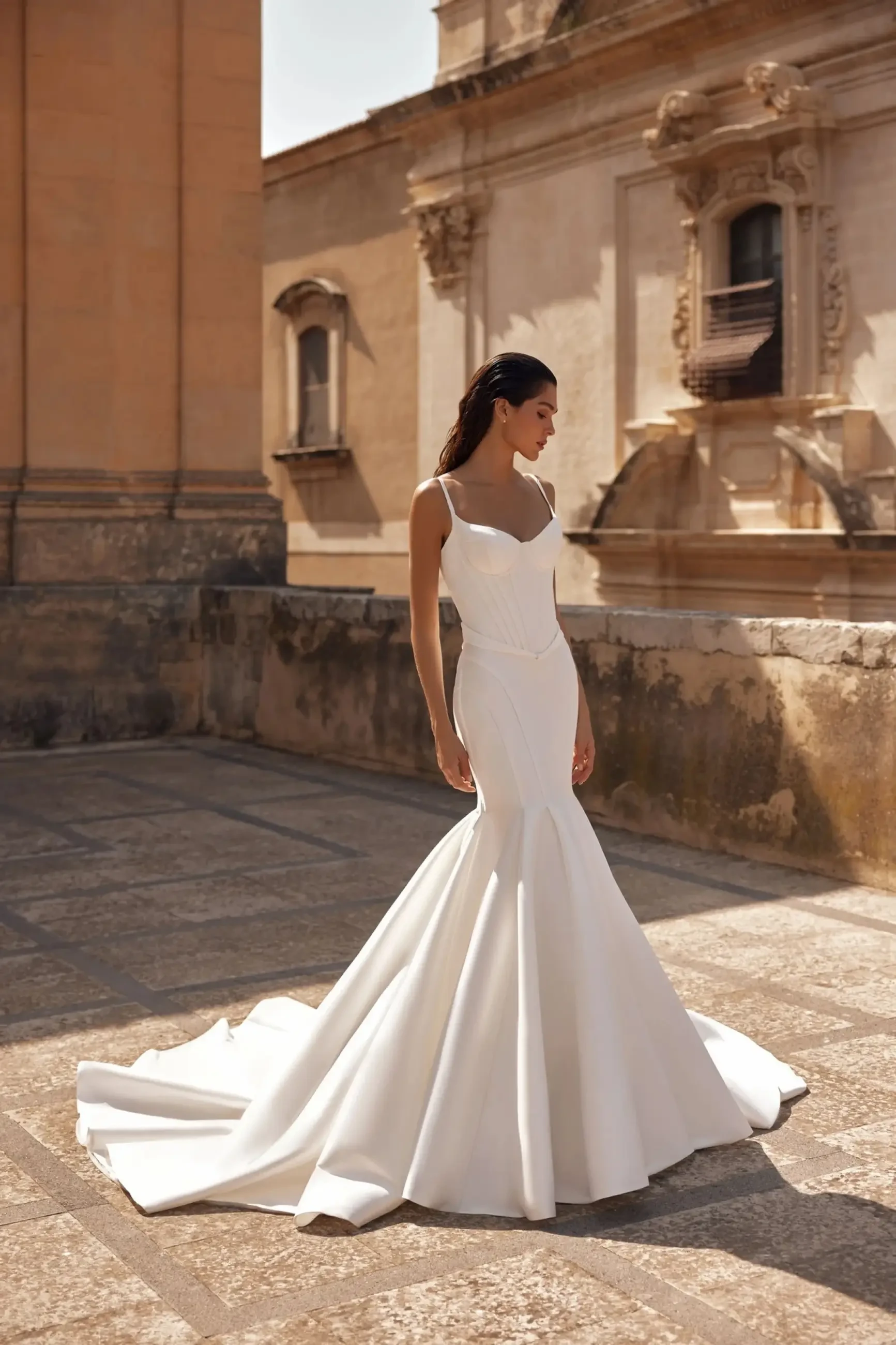 Minimalist Magic: The Top Clean &amp; Minimal Wedding Dress Trends for 2026 Image